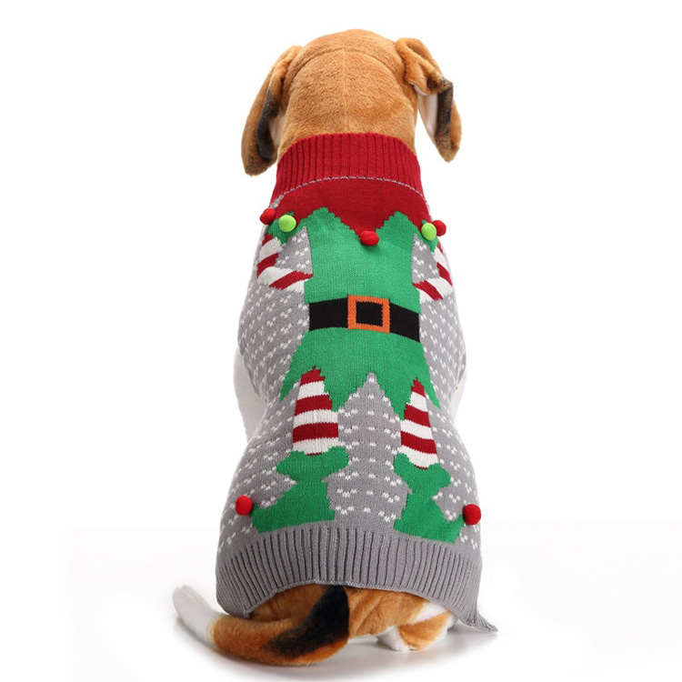 Holiday Ugly Dog Sweater Sweaters Apparel