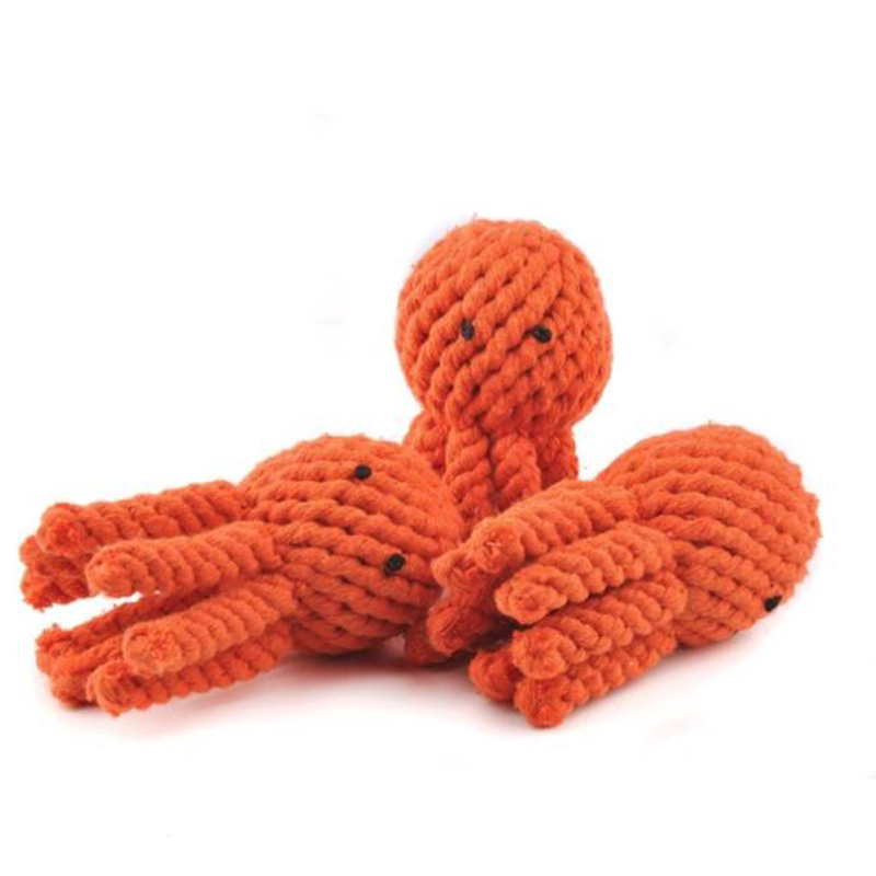 Poochy And Zoey Octopus Rope Dog Chew Toy | Poochyandzoey.com